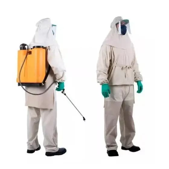 Conjunto De Proteção Para Defensivos Veneno Pulverizador