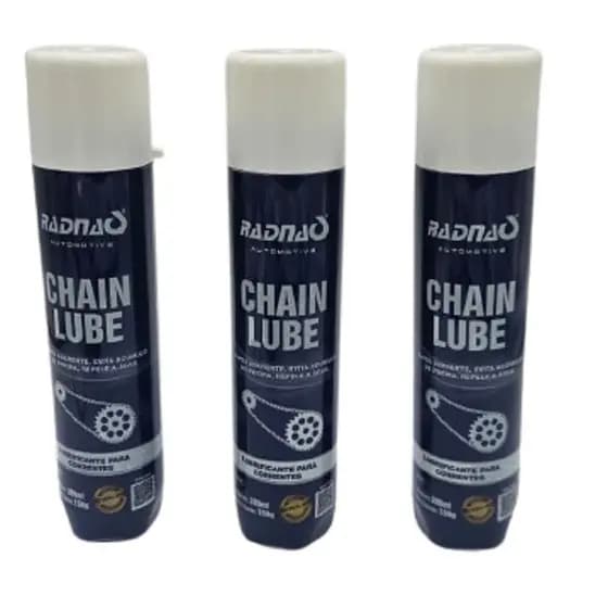 03 Lubrificante P/ Corrente Chain Lube Oleo Corrente Radnaq