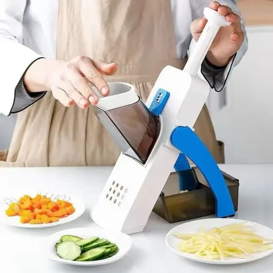Fatiador Cortador Multifuncional de Legumes Rápido e Prático Verduras Frutas Batata Chopper