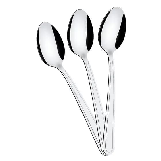 KIT - 6 Colheres de Sopa Búzios em Aço Inox CIBAG - Tramontina 23763000