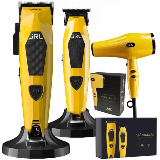Combo De Máquinas JRL Diamante Com Maquinas De Corte E Acabamento + Secador Profissional