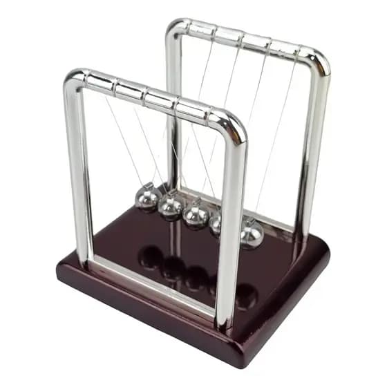 Pêndulo de Newton Pequeno Decorativo de Mesa Escritório