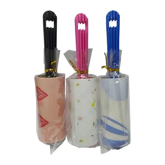 Kit 10 Rolos Adesivo Tira Pêlo Cabelo P/ Roupa, Tecido Terno