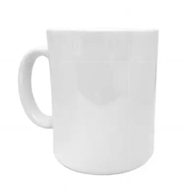 5 Canecas Porcelana Branca Sublimação Nacional AA 325ML Resinare Promocional Resinada .