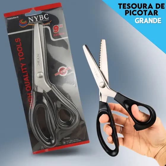 Tesoura de Picotar Profissional Tecidos Artesanato - AERO