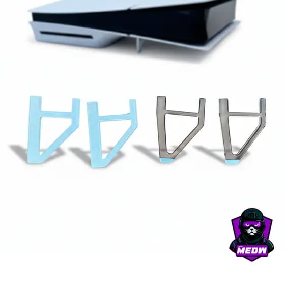 Suporte Horizontal PS5 Slim/Pro - Base e Pezinho de Alta Qualidade - Pronta Entrega