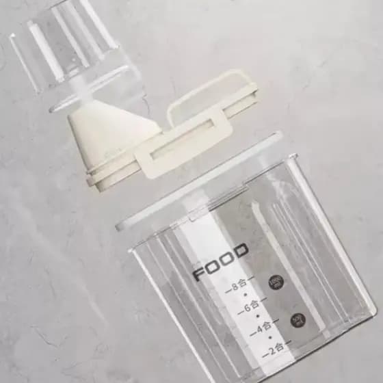 POTE HERMÉTICO 2 LITROS COM MEDIDOR