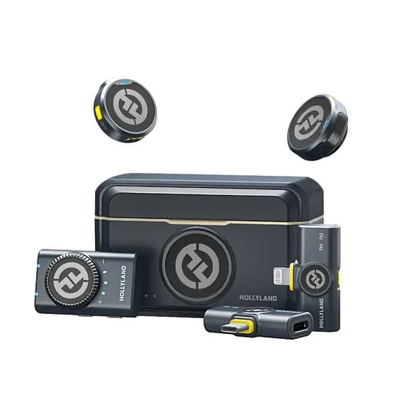 Microfone Hollyland Lark M2 Duo Combo