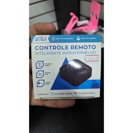 Controle Remoto Inteligente Infravermelho Aitek - Alpha-600 Pro