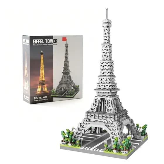Torre Gigante de Blocos de construção/blocos de montar Decoração perfeita Desafio