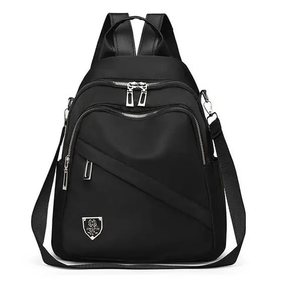 Bolsa mochila feminina Portátil da moda de Poliéster à prova d'água