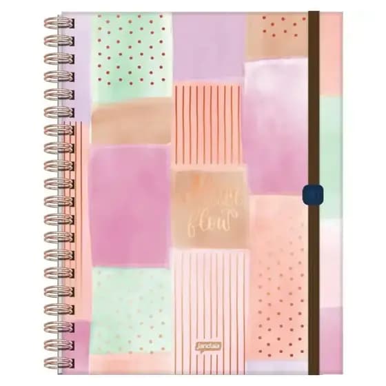 Caderno Pauta Inteligente Neo Jandaia IA - 80 folhas