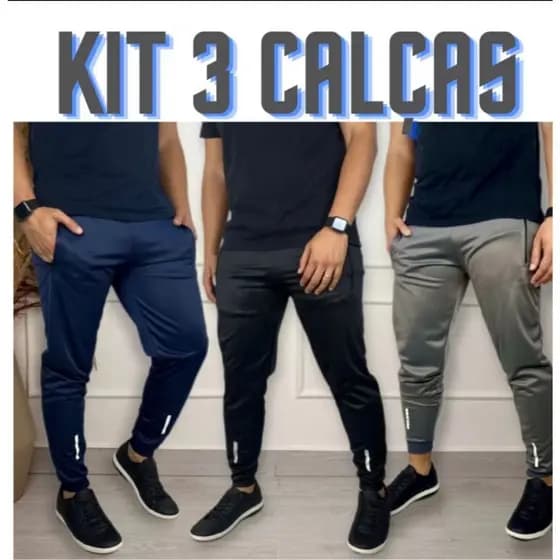 Calça Moletom Chimpa Jogger Skinny Masculina Confortável Dry Fit - ENVIO IMEDIATO PARA TODO BRASIL