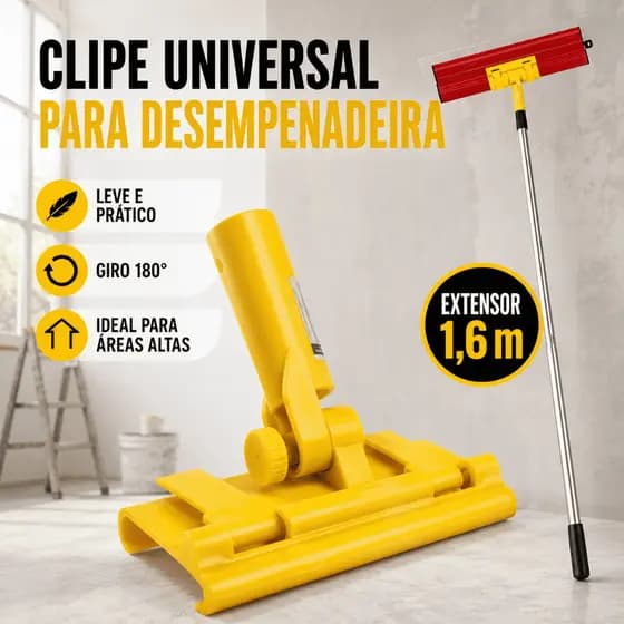 Clipe universal para Desempenadeira Suporte Alongador+Extensor 1.6mts