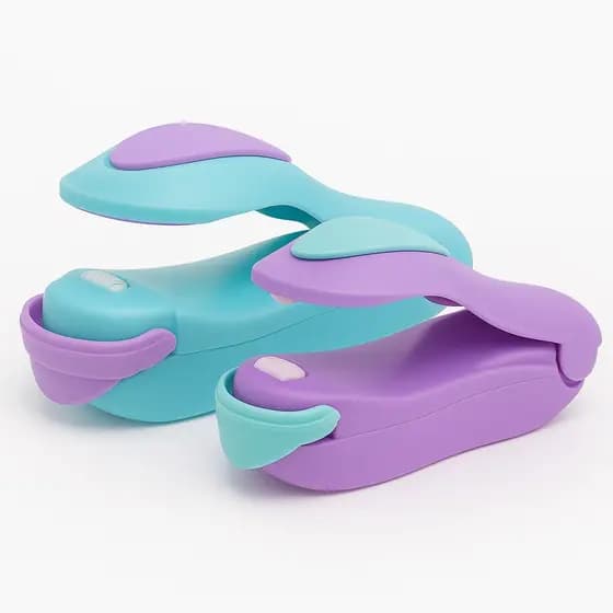 Mini Máquina Portátil Seladora Plástico Para Cozinha Sela Rapidamente Suas Embalagens Plásticas