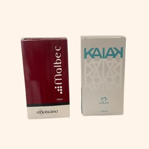 Kit 2 Perfume masculino 100ml cada- amadeirados