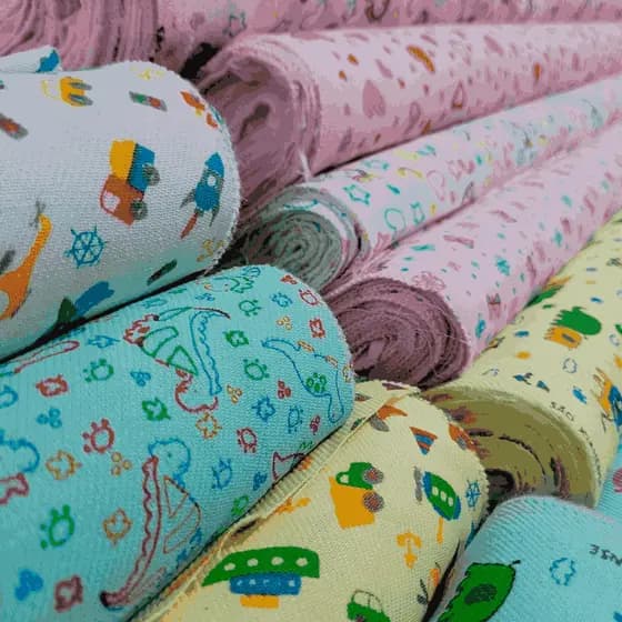 Tecido Cueiro Estampado Flanelado Bebê 1,00 x 80cm larg Papi/Incomfral