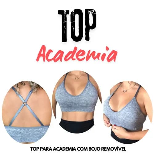 Top Fitness Costa Nua Cropped Faixa Fitness Alcinha Sem Bojo Moda Gringa Blogueira
