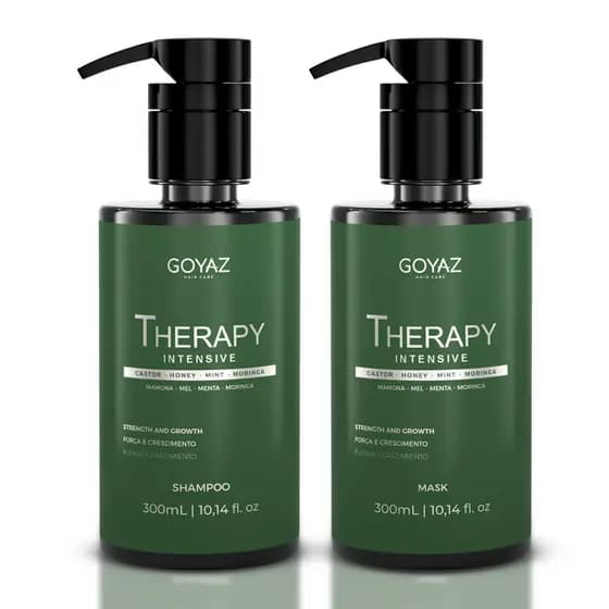 Kit Shampoo e Máscara Condicionante Terapia Capilar | Crescimento, Fortalecimento e Antiqueda