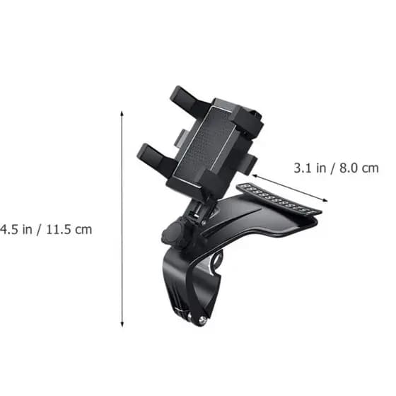 Suporte Veicular Painel Celular Rotação 1200 Graus Para Carro Multifuncional 9350