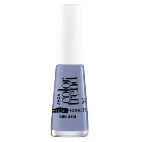AVON COLOR TREND 5FREE ESMALTE CEU AZUL 7ML