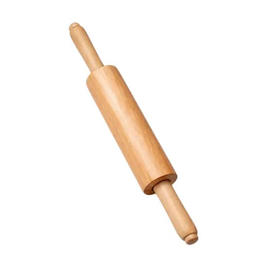 Rolo Para Massa Madeira Pau De Macarrão não gruda Giratório multiuso Pizza Pão