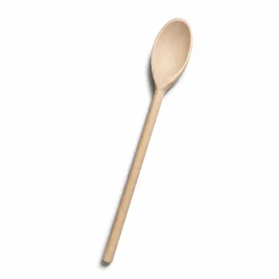Colher de Pau Madeira Natural 26cm 30cm 38cm