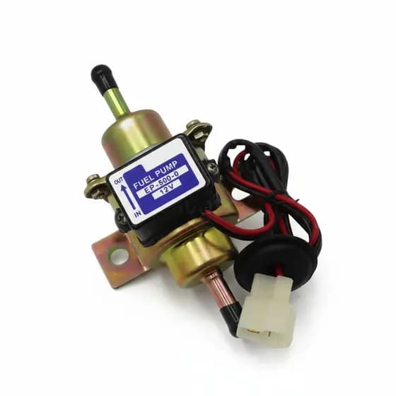 BOMBA COMBUSTIVEL UNIVERSAL Carro Carburado MOTO CAMINHONETE TRATOR LANCHA 12v PISTAO INT.