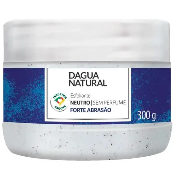 Creme Esfoliante Dagua Natural Neutro Forte Abrasão 300g Sem Perfume