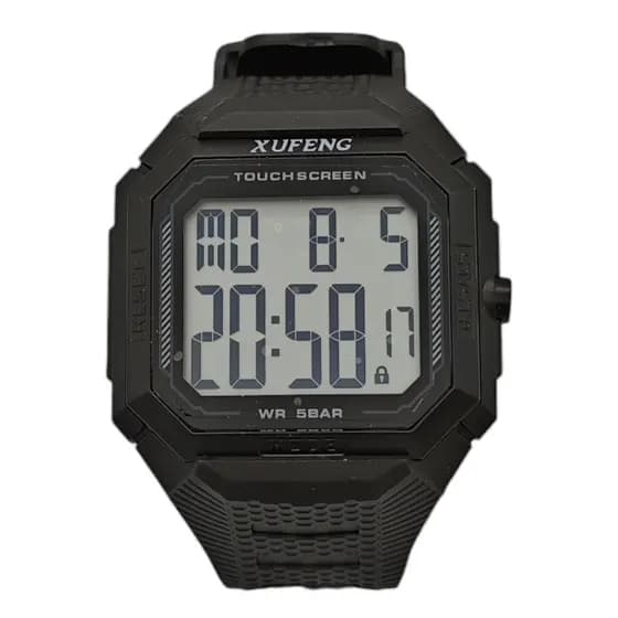 (359) Relógio touchscreen Digital original a prova d'agua esportivo masculino cronômetro Xufeng