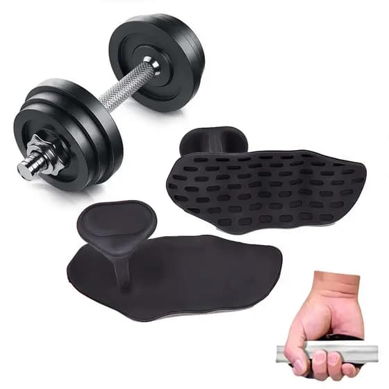 Luva de Academia Para levantamento de Peso Grip Mãos Protetor de Pegada Treino Cross Fit Musculação
