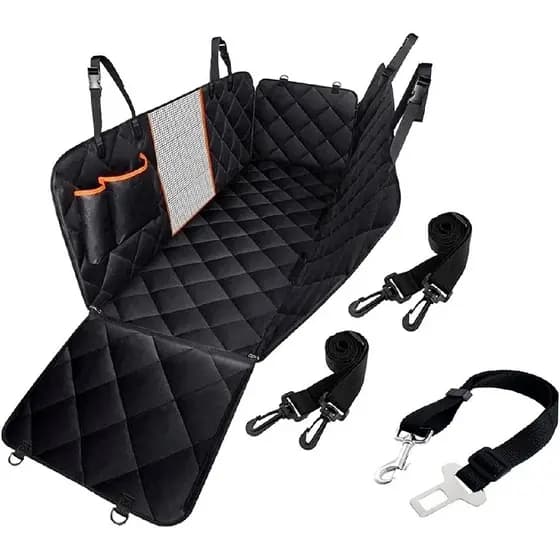 Capa Protetora Pet Impermeável 5 em 1 para Banco de Carro com Cinto de Segurança TECNO SHOP
