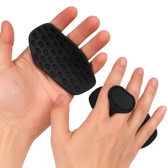 Luva de Academia Para levantamento de Peso Grip Mãos Protetor de Pegada Treino Cross Fit Musculação