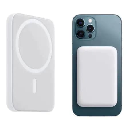 Carregador Portátil Indução para iPhone/Android Magsafe Apple Sem fio Bateria Carga 5000/7000mAh FLUX