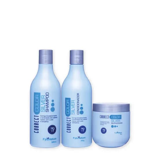 Kit Correct Color Silver - Fytonature 3 pçs