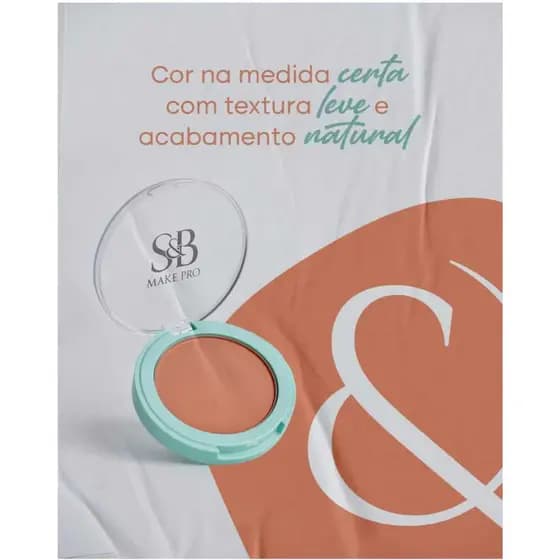 blush compacto S&B Make tom unico