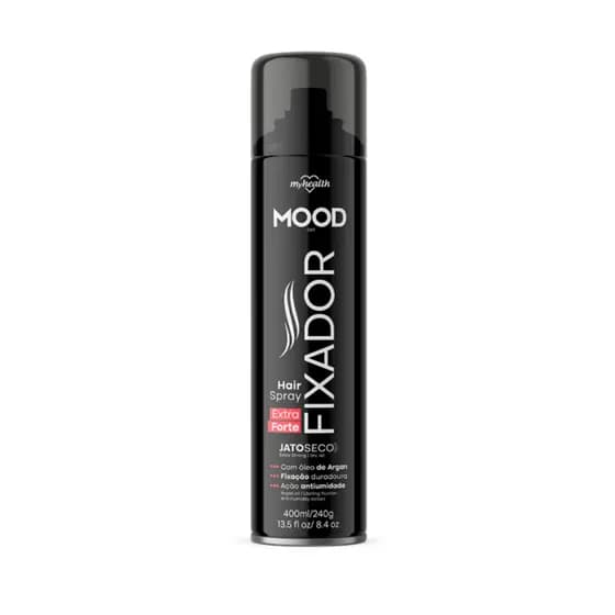 Fixador Extra Forte Jato Seco Mood Spray Hair Cabelo 400ml