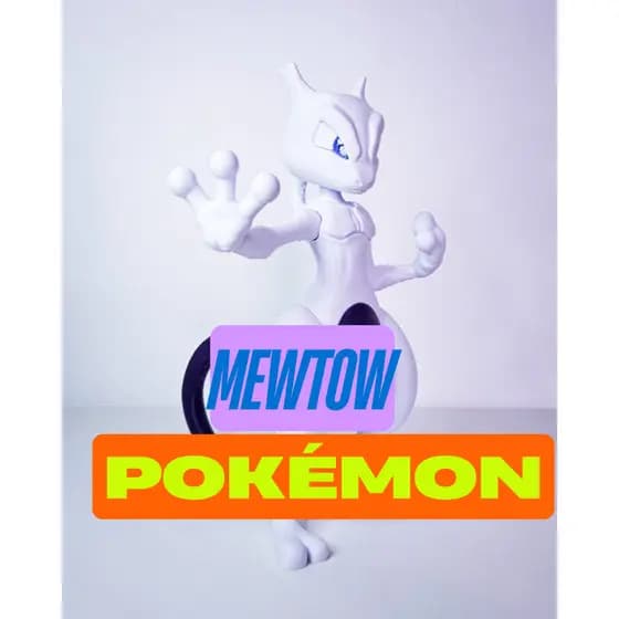 Action Figure Mewtwo Pokémon Original Colecionável