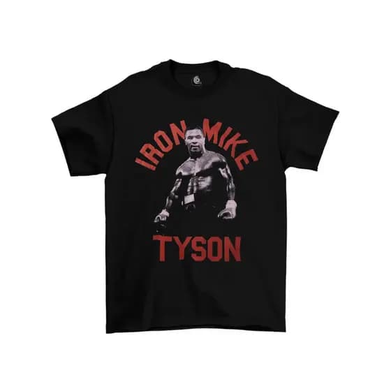 Camiseta Algodão Premium Boxe Mike Tyson Iron