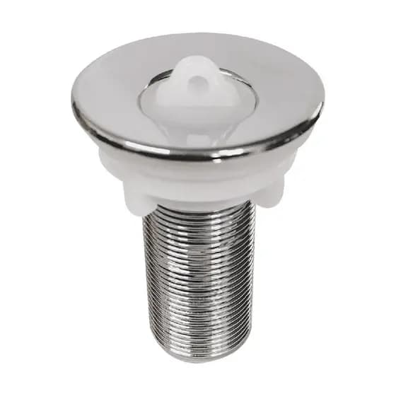Valvula Ralo De Pia Lavatório Banheiro Abs Lavabo 7/8 Cromado
