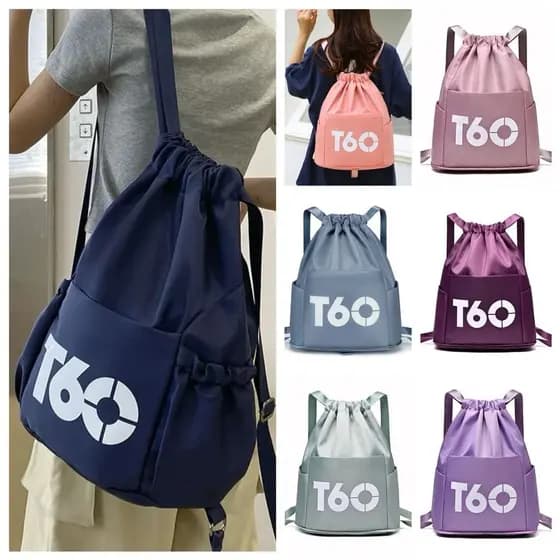 Bolsa Mochila Saco Esportiva Impermeável e Reforçada Grande Ideal para Academia E Esportes