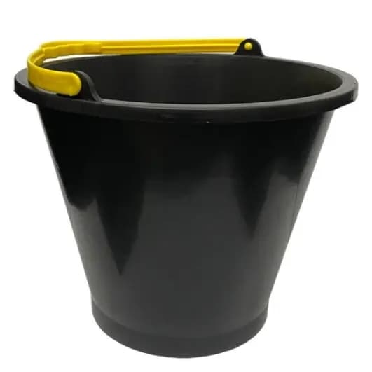 Balde Plastico para Obra Dual - 10L - Reforcado