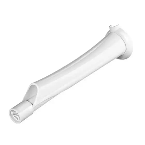 Braço Cano Chuveiro 30cm 1/2 Lorenzetti Esconde-fios Branco