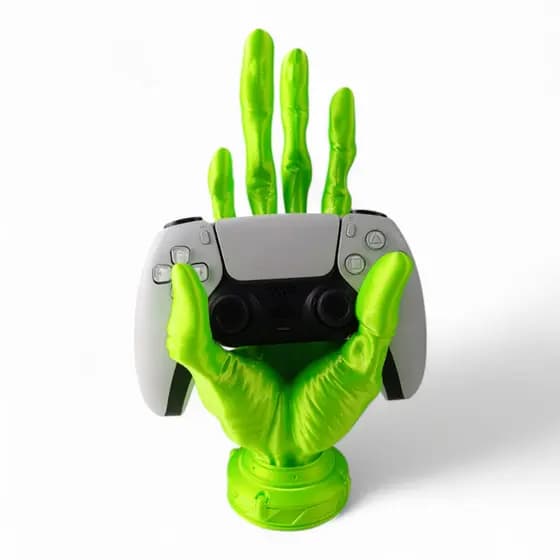 Suporte Mesa Controle Videogame Ps3 Ps4 Xbox Alien 6 Dedos Presente Presentes