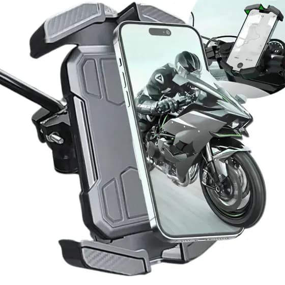 Suporte Moto Celular - Fixação no Espelho Retrovisor para CG160 Biz Pop 110