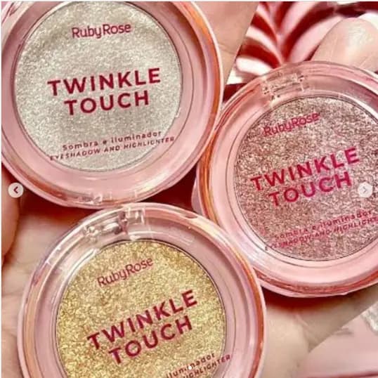 Sombra e Iluminador Twinkle Touch Ruby Rose