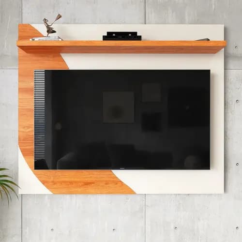 Painel Suporte para Tv Até 32 Polegadas Moderno Sala Quarto