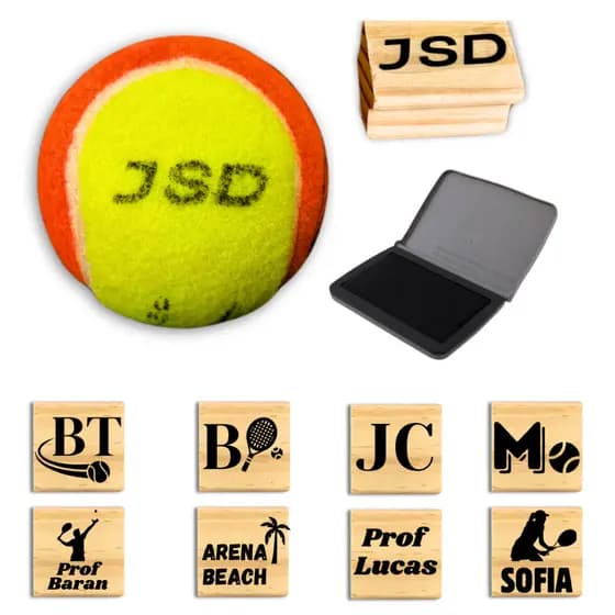 Carimbo Marcador Personalizado Para Marcar Bolas De Beach Tennis Substitui Caneta