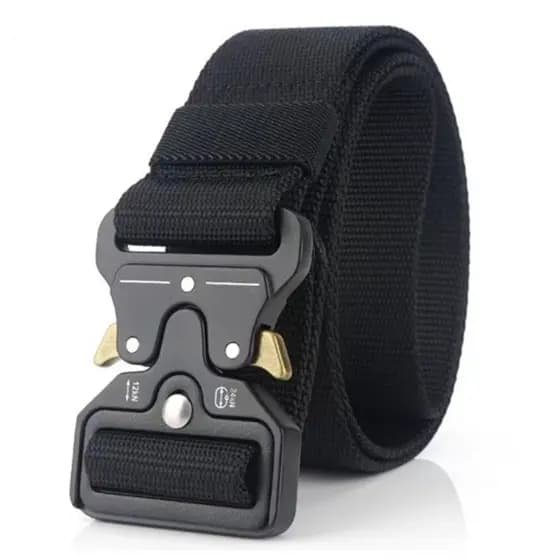 Kit4 Cinto Tático de Nylon 4cm com Fivela de Engate Rápido Ajustável