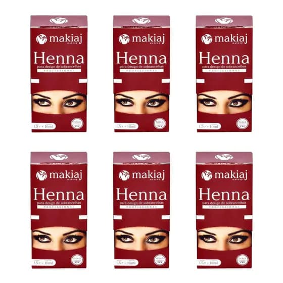 HENNA PARA SOBRANCELHA - MAKIAJ
